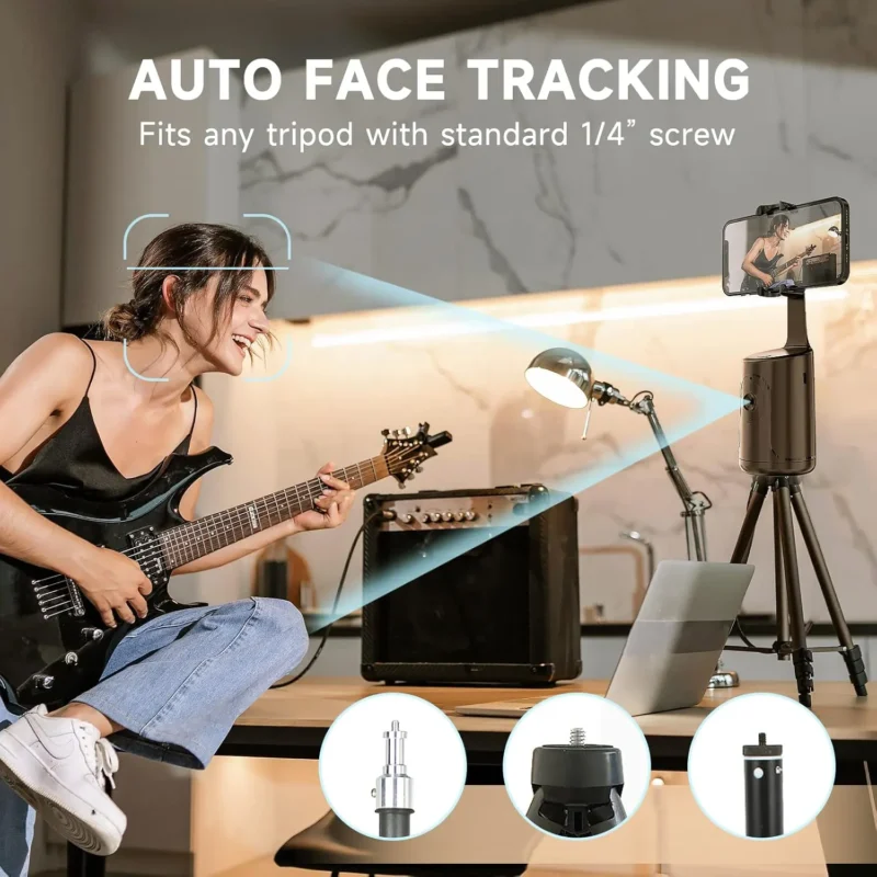 Smart Auto-Tracking Phone Holder