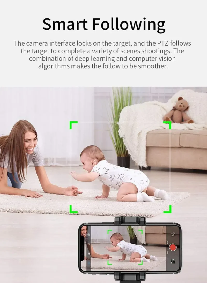AI Intelligent 360° Face Tracking Gimbal