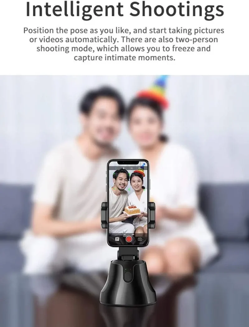 AI Intelligent 360° Face Tracking Gimbal