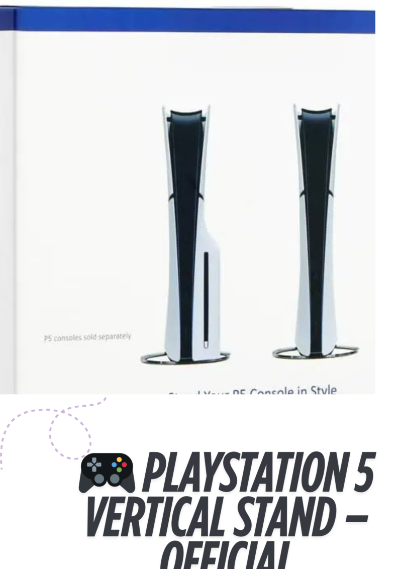🎮 PlayStation 5 Vertical Stand – Official Mount Accessory