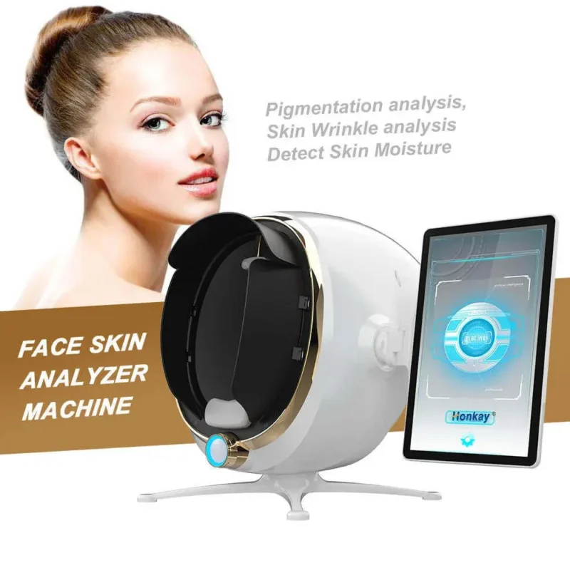 Beauty Light Smart Mirror with AI Face Recognition