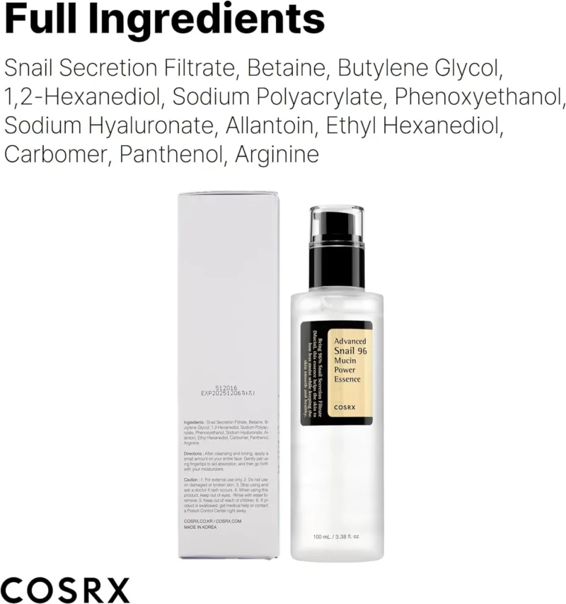 COSRX Advanced Snail 96 Mucin Power Essence
