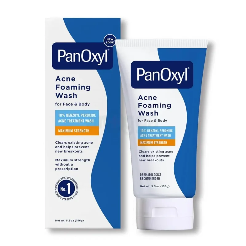 PanOxyl Acne Foaming Wash (10% Benzoyl Peroxide, Maximum Strength)