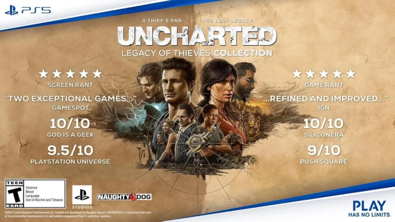 🎮 Uncharted: Legacy of Thieves Collection – PlayStation 5