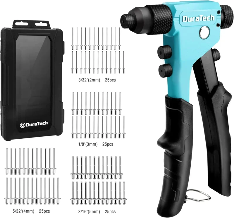 🔧 Heavy Duty Handheld Rivet Gun Kit