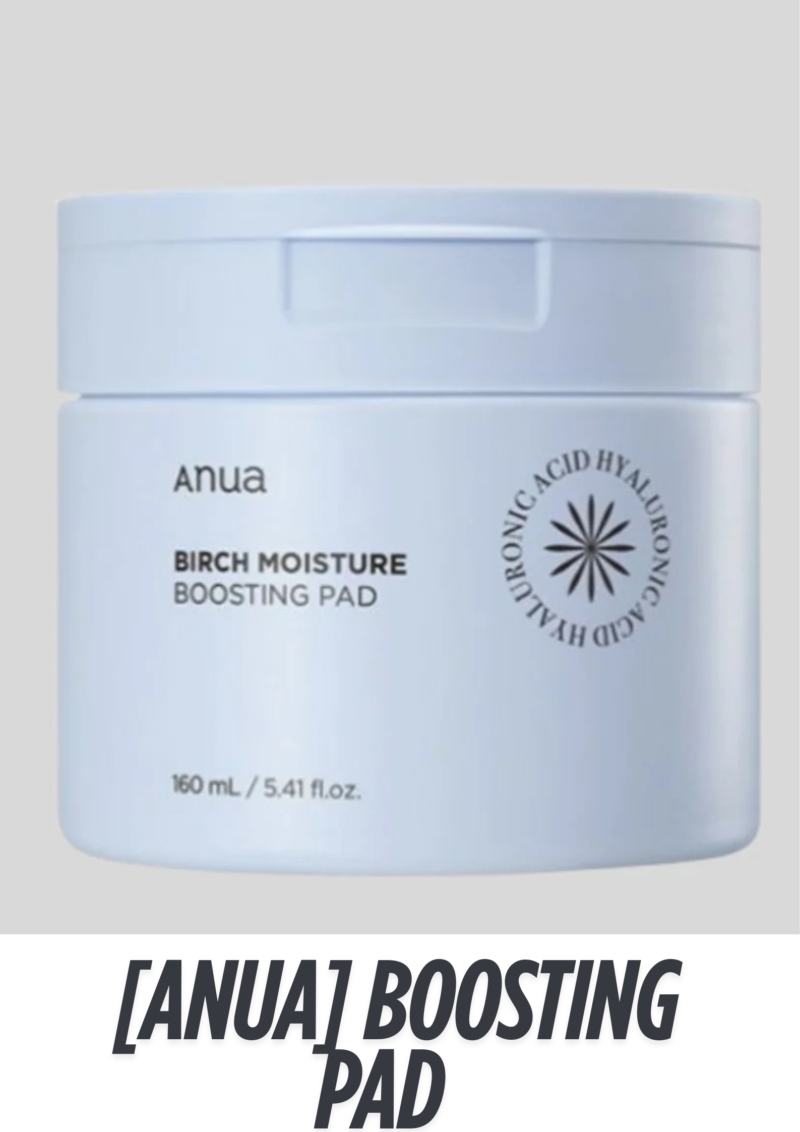 🌿 [ANUA] Birch Moisture Boosting Pad (70 pads) – 160ml