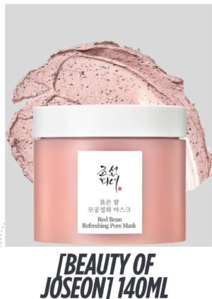 BEAUTY OF JOSEON] Red Bean Refreshing Pore Mask – 140ml