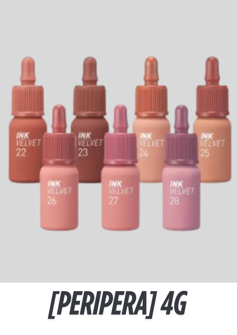[PERIPERA] Ink the Velvet Liptint 4g [NUDE BREW COLLECTION] 1pc