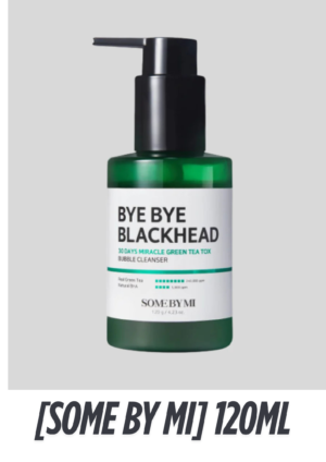 SOME BY MI Bye Bye Blackhead 30 Days Miracle Green Tea Tox Bubble Cleanser 120ml