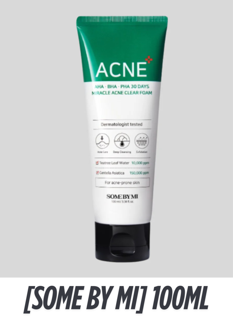 SOME BY MI 30 Days Miracle Acne Clear Foam Cleanser 100ml