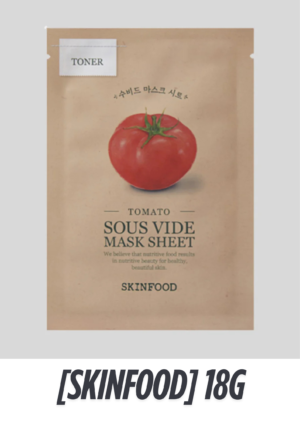 SKINFOOD Sous Vide Mask Sheet – Tomato (18g)