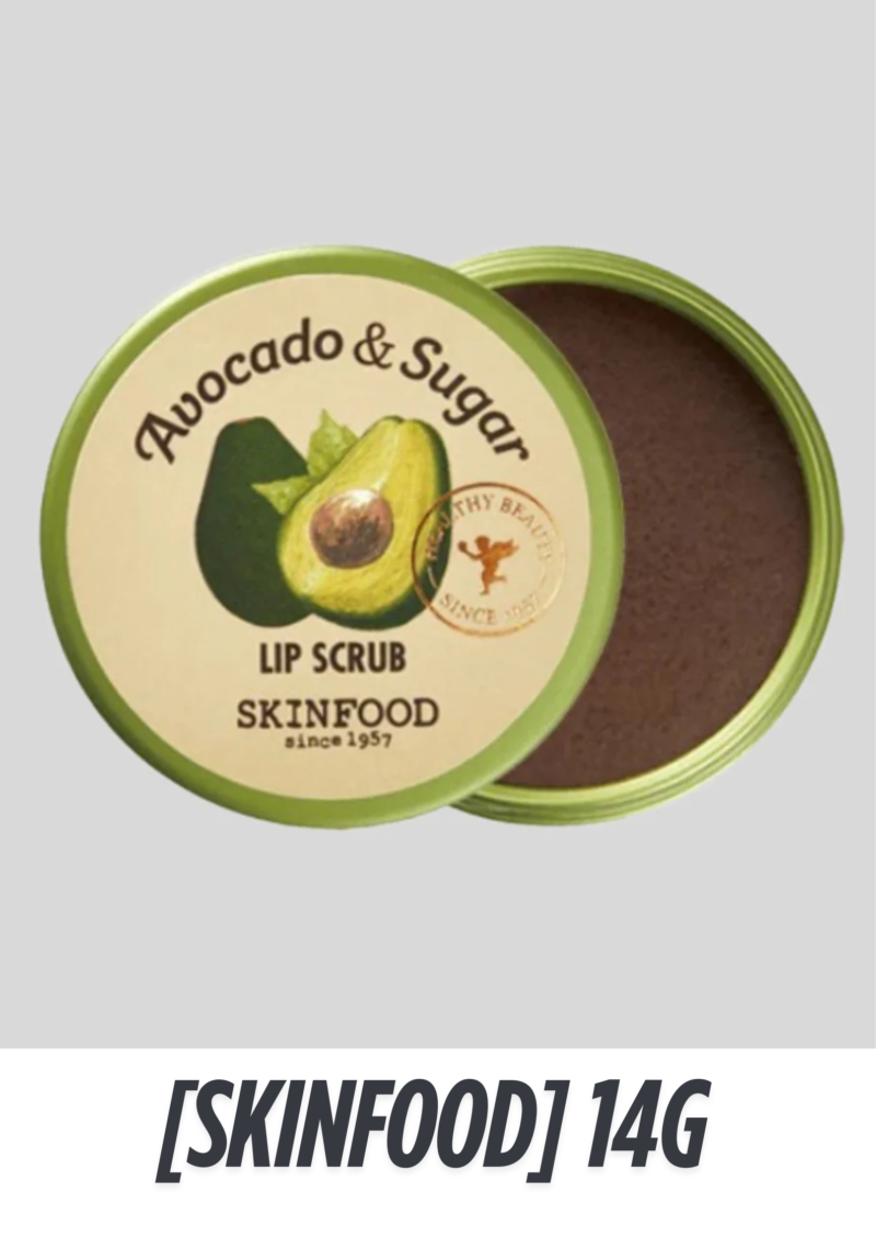 SKINFOOD Avocado and Sugar Lip Scrub – 14g