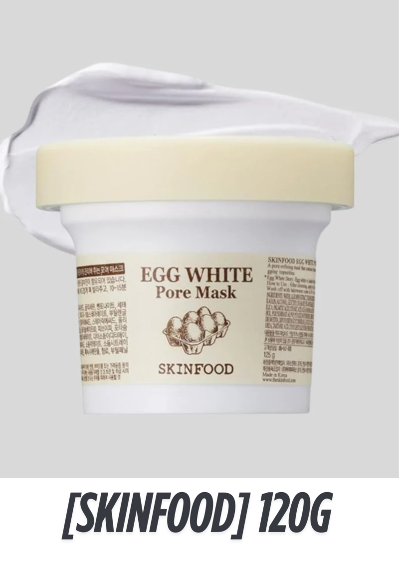 SKINFOOD Egg White Pore Mask – 120g
