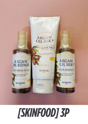 [SET] Skinfood Hair Treatment Set (3pcs)