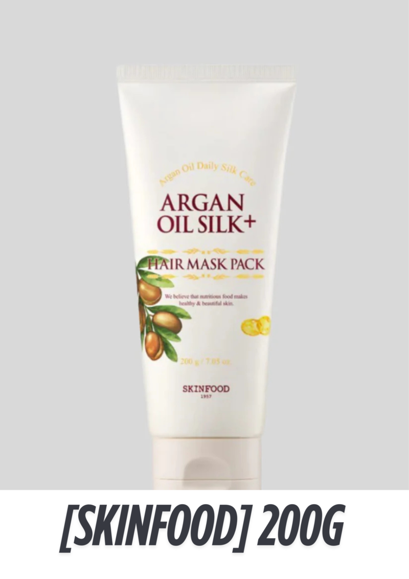 SKINFOOD Argan Oil Silk Plus Hair Mask Pack (200g)