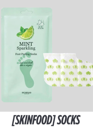 SKINFOOD Mint Spa Foot Peeling Socks (20g x 2) – 1 Pair
