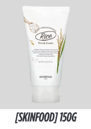 SKINFOOD Rice Daily Brightening Scrub Foam (150ml)