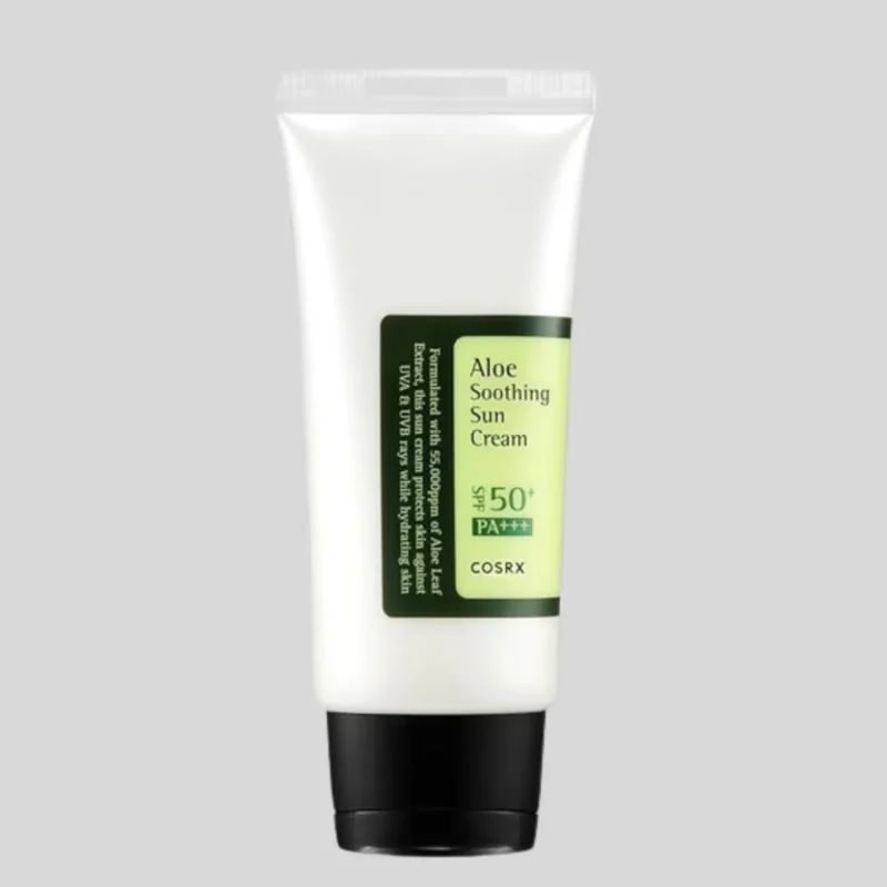 [COSRX] Aloe Soothing Sun Cream SPF 50 Pa+++, 50ml 2pc BOGO Set