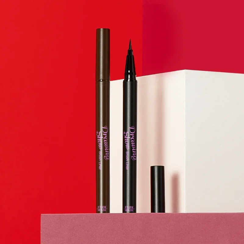 ETUDE Drawing Show Brush Eyeliner #01 Black – 0.6g