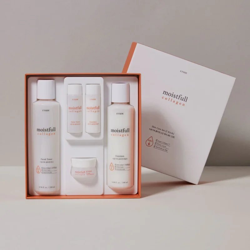 ETUDE Moistfull Collagen Skincare Set (200ml + 180ml)