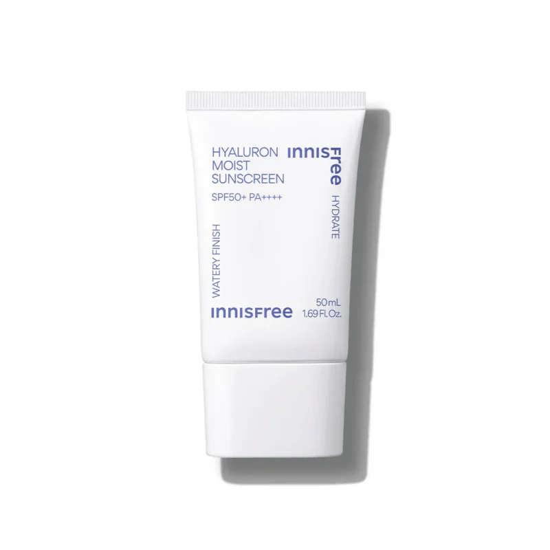 INNISFREE Hyaluron Moist Sunscreen SPF 50+ PA++++ – 50ml (Buy 1 Get 1 Free Set)