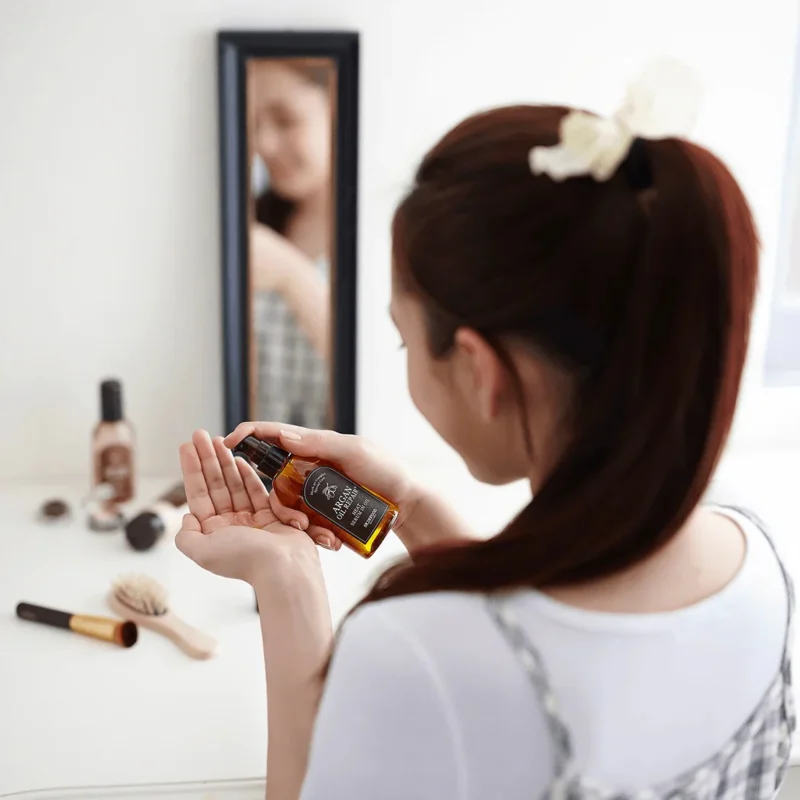 SKINFOOD Argan Oil Repair Plus Heat Serum In Oil – 110ml (Vegan) - Image 3