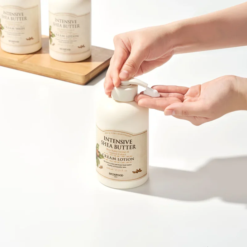 [SKINFOOD] Intensive Shea Butter Cream Lotion 450ml