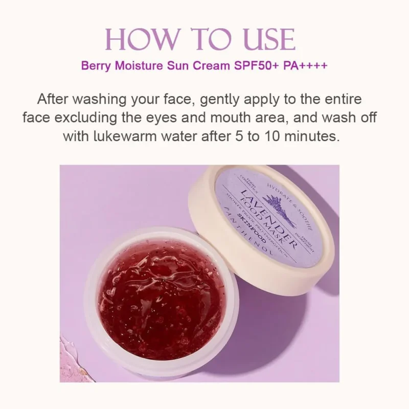 [SKINFOOD] Lavender Food Mask 120g (SENSITIVE SKIN)