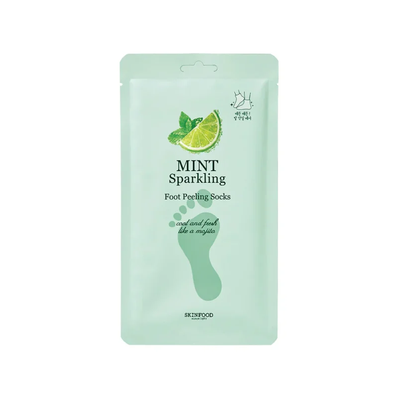 SKINFOOD Mint Spa Foot Peeling Socks (20g x 2) – 1 Pair