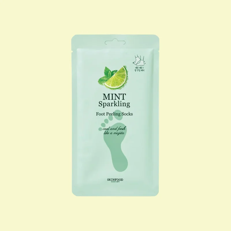 SKINFOOD Mint Spa Foot Peeling Socks (20g x 2) – 1 Pair