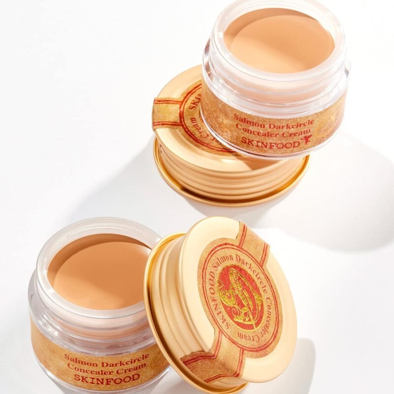 SKINFOOD Salmon Dark Circle Concealer Cream – 10g - Image 7