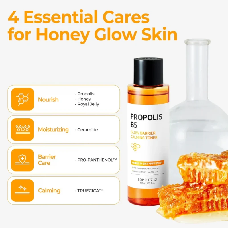 [SOME BY MI] Propolis B5 Glow Barrier Calming Toner 150ml