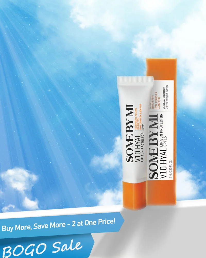 SOME BY MI V10 Hyal Lip Sun Protector 7ml – 2pc BOGO Set