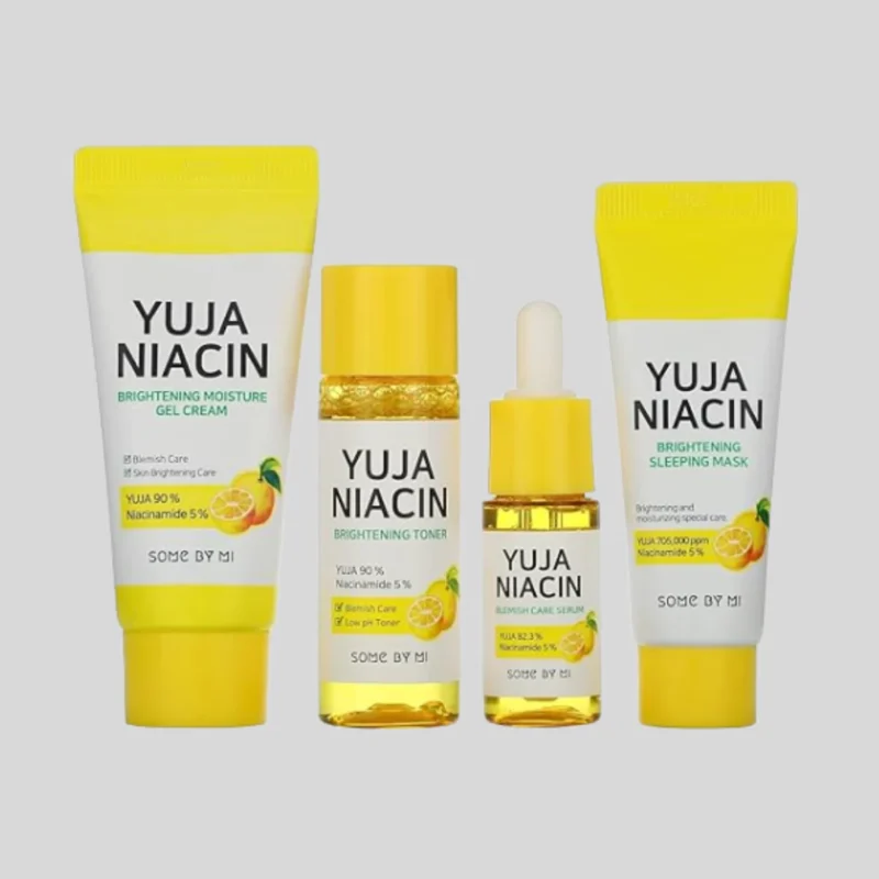 SOME BY MI Yuja Niacin 30 Days Brightening Starter Kit – 4pcs Set