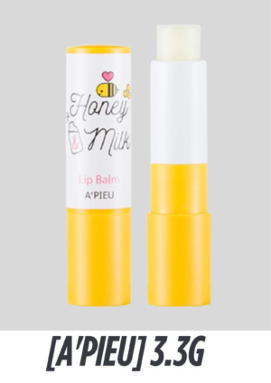 HEART A'PIEU Honey & Milk Lip Balm 3.3g