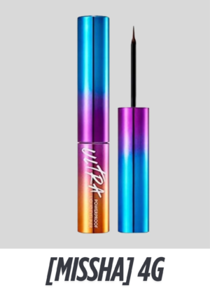 MISSHA Ultra Powerproof Liquid Eyeliner – 4g (Black)
