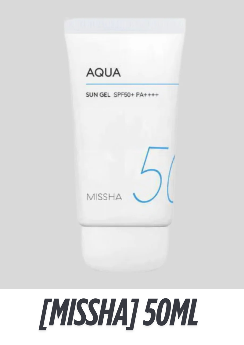 [MISSHA] All Around Safe Block Aqua Sun Gel SPF50+/PA++++ – 50ml