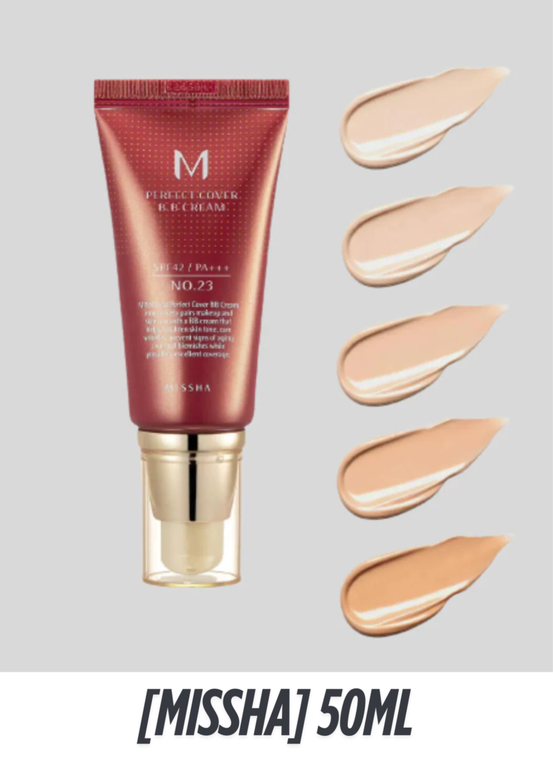💖 [MISSHA] M Perfect Cover BB Cream SPF 42 PA+++ – 50ml