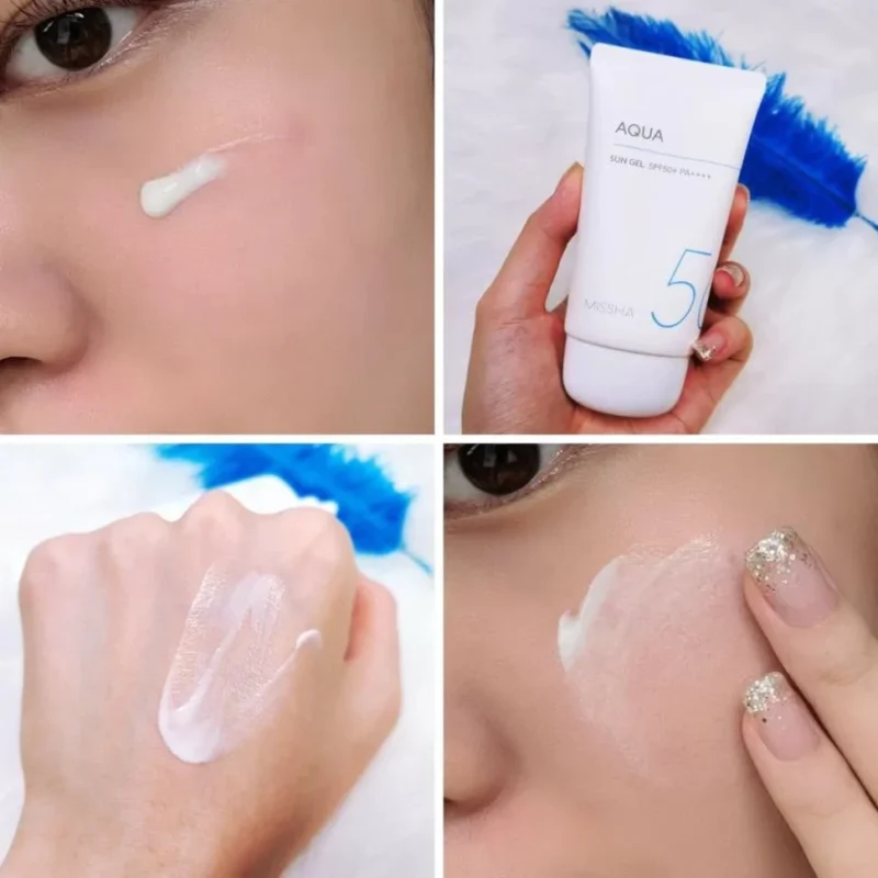 [MISSHA] All Around Safe Block Aqua Sun Gel SPF50+/PA++++ – 50ml
